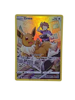 Eevee TG11/TG30 Brilliant Stars Trainer Gallery Pokemon Card NM/M - Image 1