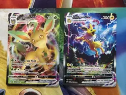 Pokemon Card Lot Full Art Alt Art Fire Leafeon Jolteon Fire - Image 1
