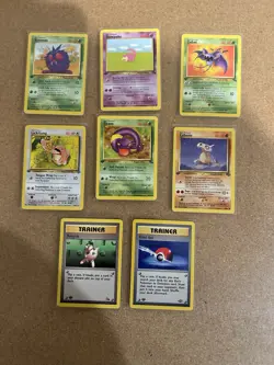 1st Edition Pokemon Card Lot Vintage WOTC - Image 1