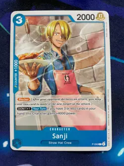 One Piece Card Game Sanji P-050 PR Sealed Battle Kit Vol. 1 English USA - Image 1