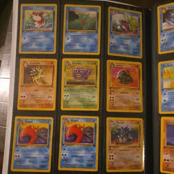 🔥 pokemon tcg vintage lot of 128 cards English/Japanese, 1st ed and shadowless - Image 1