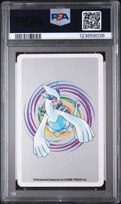 2000 POKEMON SILVER VERSION PLAYING CARDS 6 OF DIAMONDS #129 MAGIKARP PSA 10 - Image 2