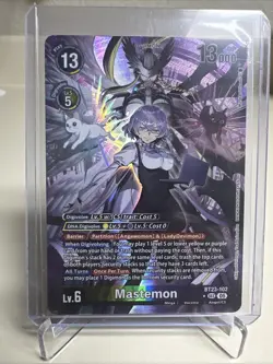 Mastemon (Alternate Art) BT23 - Digimon Card Game NM English - Image 1