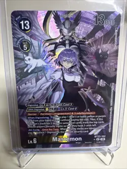 Mastemon (Alternate Art) BT23 - Digimon Card Game NM English - Image 2