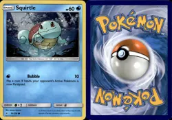 Squirtle 33/214 Unbroken Bonds Cosmos Holo Rare Pokemon Card LP - Image 1