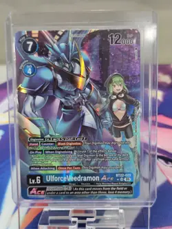 Digimon Card Game UlforceVeedramon ACE BT22-025 SR Alternate Art Cyber Eden auc - Image 1