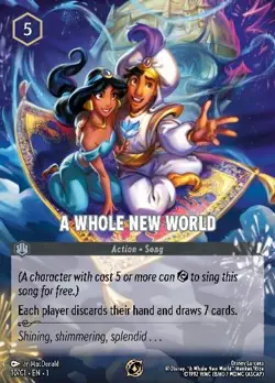 Disney Lorcana A Whole New World Infinity Promo Card 10/C1 EN 1 Non Foil - Image 1