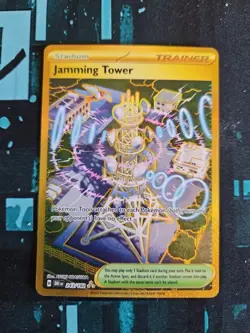 Jamming Tower Destined Rivals Hyper Rare Card #243/182 Near Mint Condition - Image 1