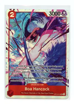Boa Hancock OP12-014 SR One Piece Legacy of the Master Card - Image 1
