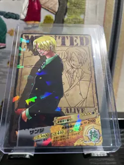 Bandai One Piece Carddass Sanji i No.01-10 UC Uncommon JP Card AR Card Game - Image 1
