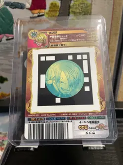 Bandai One Piece Carddass Sanji i No.01-10 UC Uncommon JP Card AR Card Game - Image 2