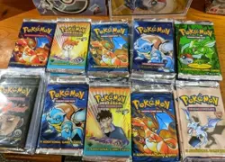 ONLY 1999-2010 WOTC - 1st Edition - Old Pokemon Cards - 100% Vintage Pack - - Image 1