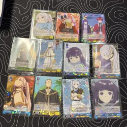 Weiss Schwarz JP / Frieren: Beyond Journey's End 11-card RARE Holo lot - Image 1