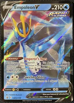 Empoleon V SWSH108 SWSH: Sword & Shield Promo Cards Holo - Pokemon Card - Image 1