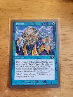 Denied! - Unglued - MTG Magic - Common - Blue Interrupt - Image 1