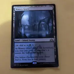 Magic the Gathering MTG Watery Grave (259) Guilds of Ravnica LP - Image 1