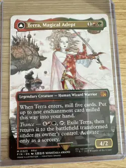 Terra, Magical Adept (Borderless) Final Fantasy Near Mint Non-foil - Image 1