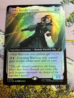 Suki, Kyoshi Captain - Extended Art Foil - Avatar: The Last Airbender - TLE R - Image 4