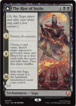 The Rise of Sozin M Avatar: The Last Airbender 117 NM MTG - Image 1