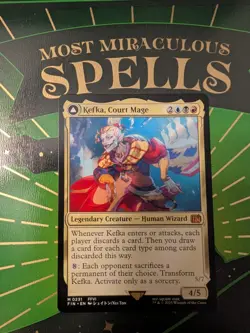 MTG Final Fantasy Kefka, Court Mage Regular NM Magic The Gathering - Image 1