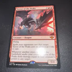 2024 MTG Terror of the Peaks Outlaws of Thunder Junction Mythic 0149 - Image 1