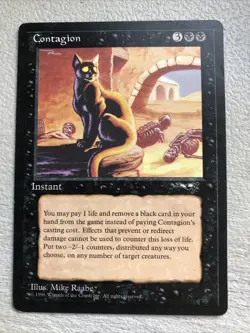 Contagion X1 Alliances Ex+ Condition See Pics Front Back - Image 1