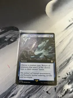 Raise the Palisade (Extended Art) - Commander: The Lord of the Rings - Image 1