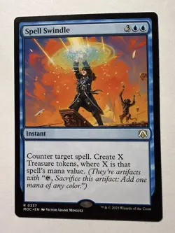 Spell Swindle [March of the Machine Commander] Magic MTG - Image 1