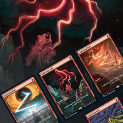 MTG Secret Lair - Mountain Go - 2020 - Factory Sealed - Lightning Bolt - Image 1