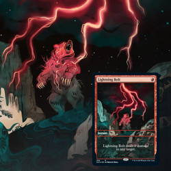 MTG Secret Lair - Mountain Go - 2020 - Factory Sealed - Lightning Bolt - Image 3