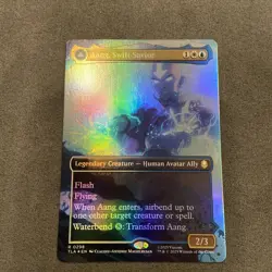 Aang, Swift Savior #0298 - Borderless - FOIL - Avatar: The Last Airbender MTG - Image 1