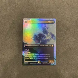 Aang, Swift Savior #0298 - Borderless - FOIL - Avatar: The Last Airbender MTG - Image 5