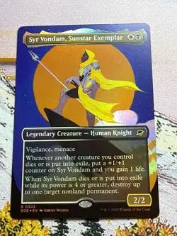 syr vondam sunstar exemplar borderless foil - Image 1