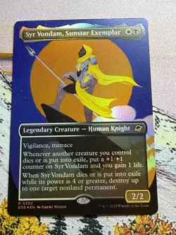 syr vondam sunstar exemplar borderless foil - Image 2