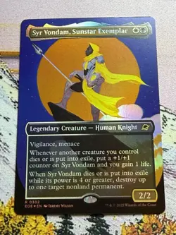 syr vondam sunstar exemplar borderless foil - Image 3