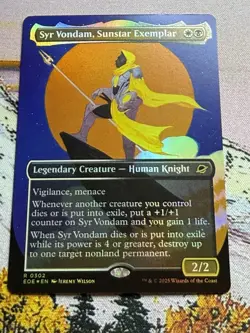 syr vondam sunstar exemplar borderless foil - Image 4