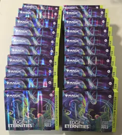 Magic The Gathering Edge Of Eternities Collector Omega Booster Box [Lot Of x20] - Image 1