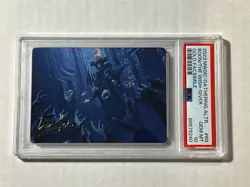 2023 MTG Lord of the Rings Art Series Boon of Wish Giver Gold PSA 10 GEM MINT - Image 2