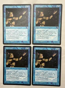 Counterspell x4 MTG Ice Age 4x Magic Good Heavy Play HP - Image 1