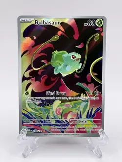 Bulbasaur 133/132 Mega Evolution Illustration Rare Holo Pokemon TCG NM - Image 1