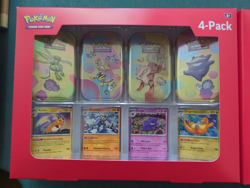 Pokemon TCG: Scarlet & Violet-151 Mini Tin Collection 4-pack - Image 1
