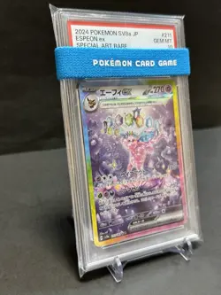 PSA 10 Pokemon Japanese Espeon 211/187 sv8a Terastal Festival ex - Image 2