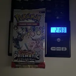 VERY HEAVY! 21.93g Prismatic Evolutions Pokemon TCG Booster Pack (SEALED)✅ - Image 1