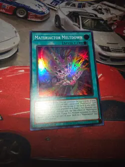 Yu-Gi-Oh! Materiactor Meltdown ( SupRar) SUDA-EN059 Supreme Darkness 1st Edition - Image 3