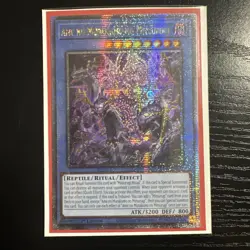 Yugioh! Ame no Murakumo no Mitsurugi SUDA-EN092 Quarter Century Rare 1st Ed NM - Image 1