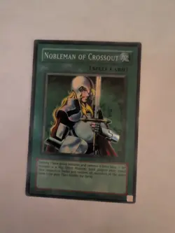 Yugioh 2004 Nobleman Of Crossout SR DB1-EN088 Near Mint - Image 1