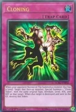 Cloning - LCKC-EN055 - Ultra Rare - 1st Edition - Lightly Played - Image 1