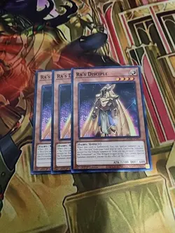 3X Ra's Disciple - EG01-EN015 Common - 1st Edition NM YuGiOh - Image 1