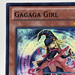 Yugioh Gagaga Girl ABYR-ENSE1 Super Rare Limited Edition LP - Image 2