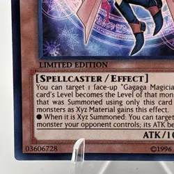 Yugioh Gagaga Girl ABYR-ENSE1 Super Rare Limited Edition LP - Image 4